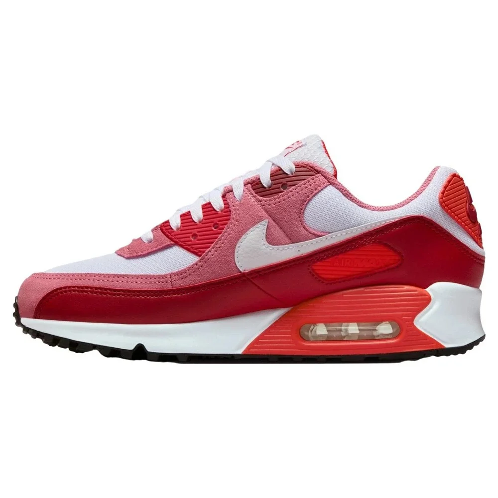 Nike Air Max‎ 90 Peony White Light Crimson Mens 11 DM0029-600 Sneakers